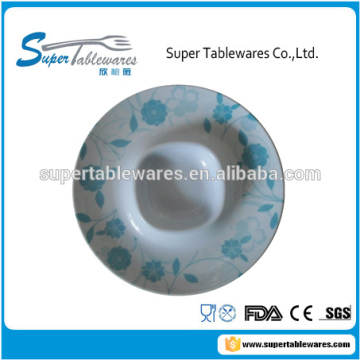 melamine serving tray with compartments
