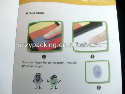 2 or 3 years old children painting book