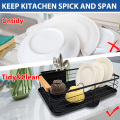 Metal Wire Dish Drying Rack Kitchen Storage Plate