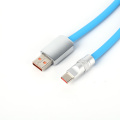 USB-C AM to CM Silicone Charging Cable