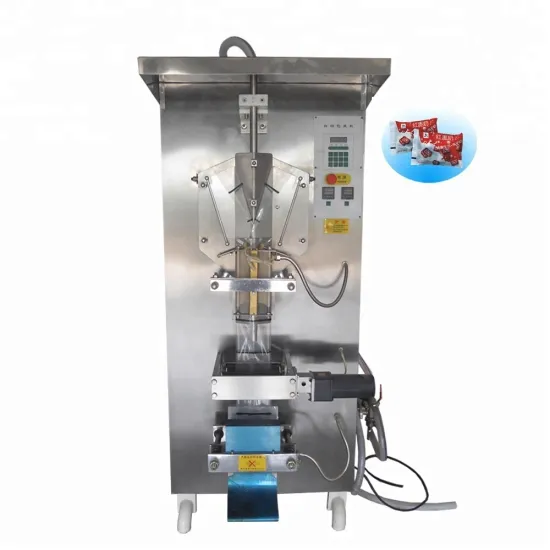 Shanghai Factory Price Automatic Small Plastic Bag Liquid Bleach Filling Machine (100ml)