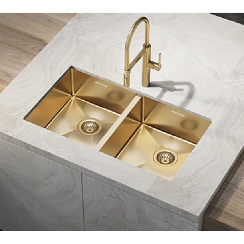 Golden 304 Handmade Undermount Farmhouse Sink