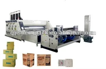 ZYM Automatic high speed flexo printing and die-cutting machine