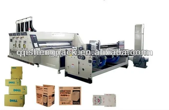 ZYM Automatic high speed flexo printing and die-cutting machine