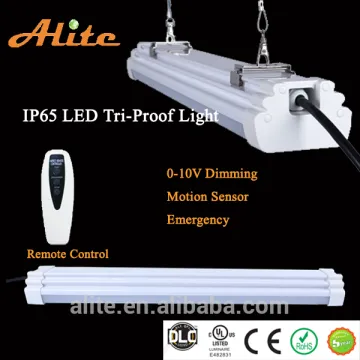 DLC UL CE ROHS listed triproof linear luminaires led tube linear light