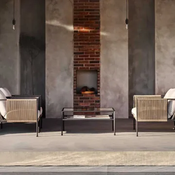 Courtyard Balcony Leisure Terrace Outdoor Sofa Combination