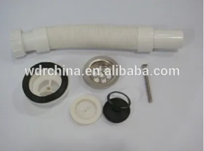 Bathroom accessory work with Flip Basin drainer PVS drainer pipe for basin
