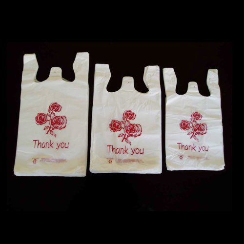 Wholesale Custom Printed Disposable Plastic Bag for Food Packaging