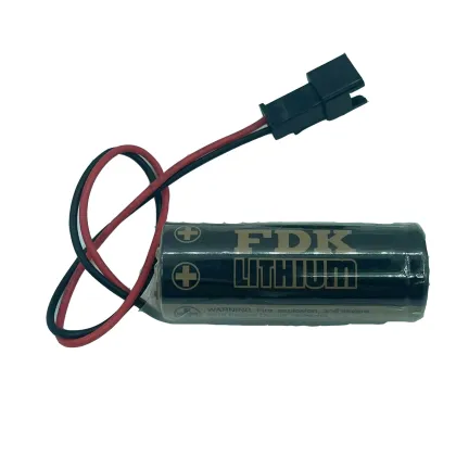 FDK Rechargeable Battery CR8 LHC 3V with Adapter - Battery Accessories