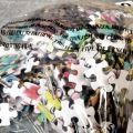 1000pcs personalizados niños interesantes juguetes de rompecabezas de papel
