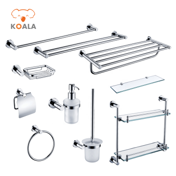 Eco-Friendly Stainless Steel Toilet Accessory Set for Christmas