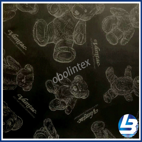 Tissu Obl211026 Polyester imprimé Spandex T400