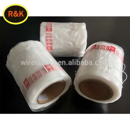 Red Label Nylon Filter Mesh Roll For Tea Bag