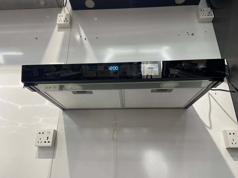 High Quality 60/90cm Stainless Steel Exhaust Hood Touch Control Cooker Hood Kitchen Slim Under Cabinet Range Hood