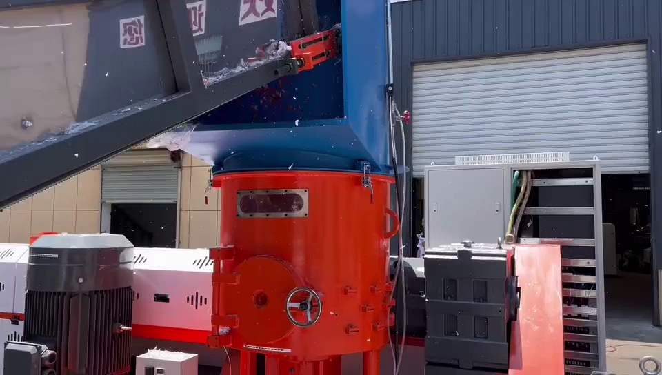 Recycling Machine for Plastic Films and Bags