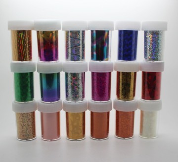 star sky color nail decoration nail art foil stickers