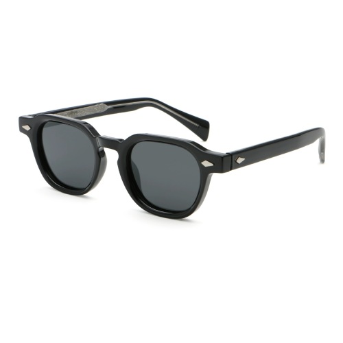 Low MOQ Classic Retro PC+CP UV400 Polorized Sunglasses