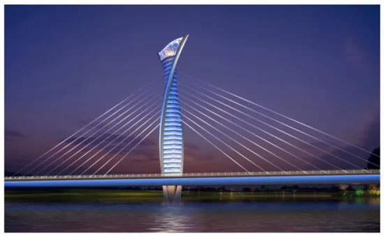 Low-loss LED outdoor linear light