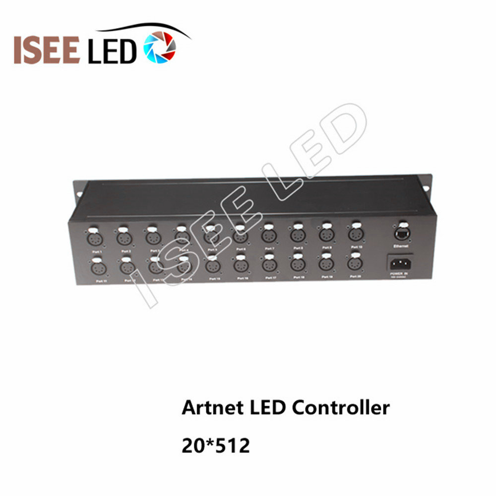 Ethernet DMX512 Controller ARTNET DMX RGB LED LED