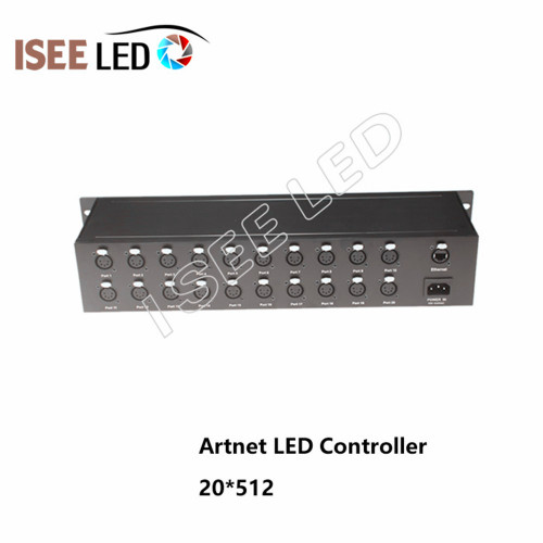 Ethernet DMX512 Artnet -controller DMX RGB LED -knooppunt