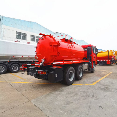 Shacman 10CBM всасывающий грузовик