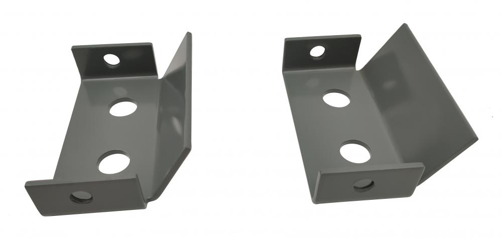 Fabricação de suportes de fixação de chapa de metal para usinagem em forma de L