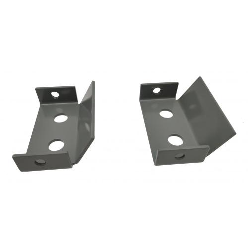 Fabricação de suportes de fixação de chapa de metal para usinagem em forma de L