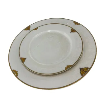 ceramic plate/ ceramic pizza plate/ plate ceramic