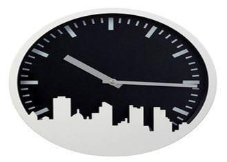 Creative Fashion Round Wall Clock Digital Movement Unique A