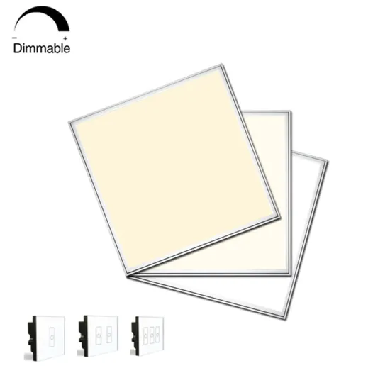 40W 1-10V DALI Triac Dimmable 60x60 LED Panel Light