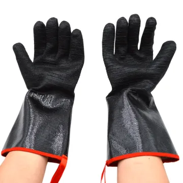 Thick Neoprene BBQ Gloves Cooking Working Protect Heat Resistant BBQ Oven Gloves