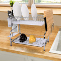 304 Stainless Steel Dish Drying Rack 2 Tier