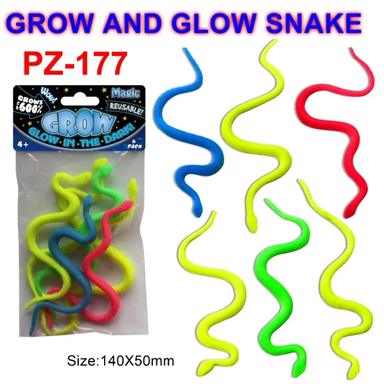 Magic Grow and Glow Snake Animal Toys