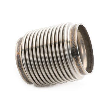 2,5 inci 304 aliran baja stainless fleksibel