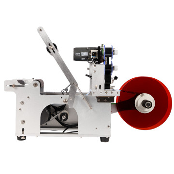 Semi Labeling Machine for Plastic Bottles Roll Sticker Printer