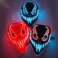 Máscara de Halloween LED Venom