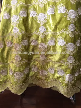 hot sale UK market 280cm width curtain Embroidery velvet