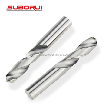 SUBORUI Solid Carbide Drill Bit for Hardened Steel and Stainless Metal (0.5-20mm, HRC 50, DIN6537)