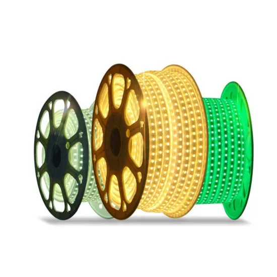 100m IP67 Waterproof SMD5050 230V RGB Light Strip for Outdoor Decorative Lighting