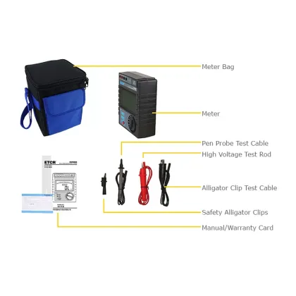 ETCR3480B Digital Megohmmeter Insulation Resistance Tester