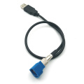 HSD Male to USB Car Head Unit Cable