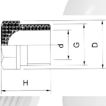 Din Pn10 Alimentation en eau Upvc Fiche mâle Blanc