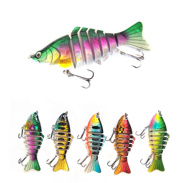 Hot Sale 15.5g 10cm Jointed Hard Plastic Bass Fishing Lure