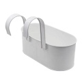 Detachable hook oval metal pot