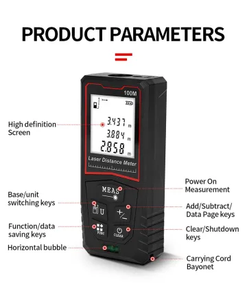 Infrared Measurement Rangefinder with Voice Announcement