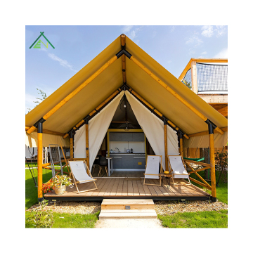 Commercial Waterproof PVC Outdoor Star Room Party Ideas: Glamping Safari Resort with Bathroom Tent