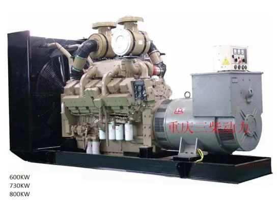 AC Three Phase Output Type 1000KVA Diesel Generator Set