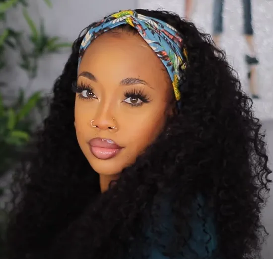 Headband Wigs for Black Women headband wig for women Baby Hair For Black Women 2021