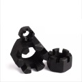 Din935 Castle Nut High Strength Black Slotted Nut