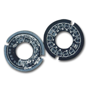 Double-sided PCB with Lead-free HAL Finish and 30° V-cut Angle